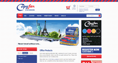 Desktop Screenshot of copyfaxstationers.com.au